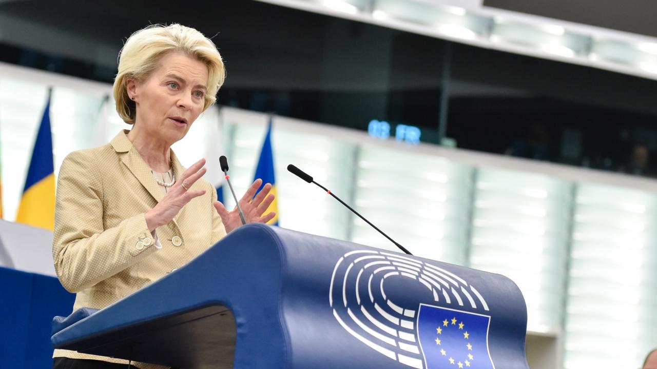 Kommissionsordförande Ursula von der Leyen presenterade på tisdagen 38 nya förslag som kommer under 2026. Arkivbild