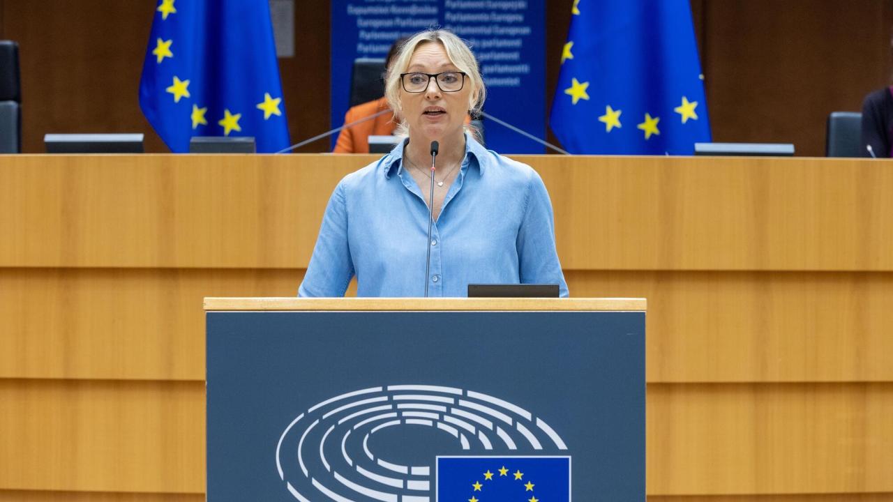 Europaparlamentariker Jessica Stegrud (SD) om EU-förslaget för att kriminalisera könsrelaterat nätvåld. 