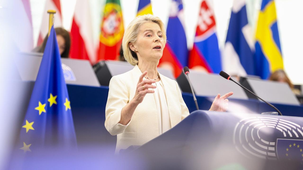 EU-kommissionens ordförande Ursula von der Leyen talade på onsdagen inför EU-parlamentet i Strasbourg och gav sin syn på vad EU bör göra det närmaste året. 