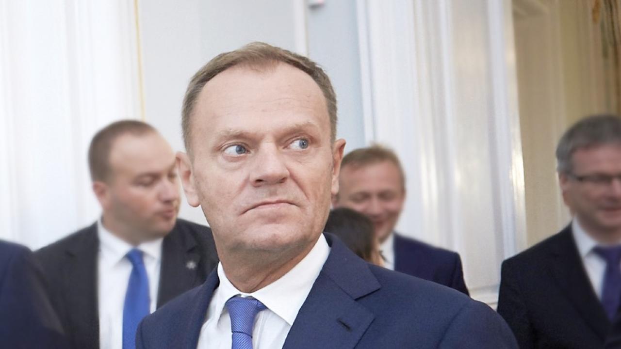 Europeiska rådets ordförande Donald Tusk. Arkivbild.