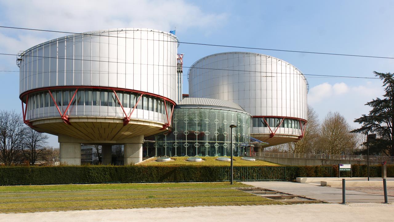 Europadomstolen i Strasboug. Arkivbild.