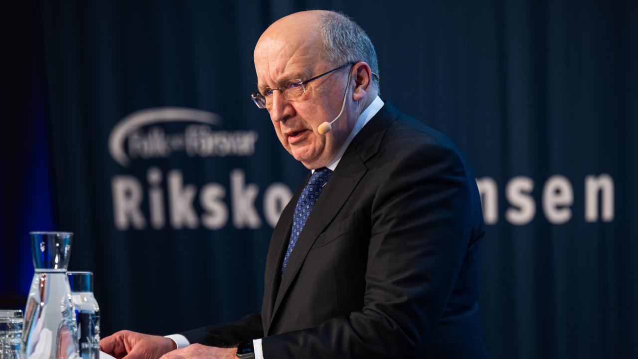 EU:s försvarskommissionär Andrius Kubilius i Sälen: Vi måste bygga upp Europas självständighet.