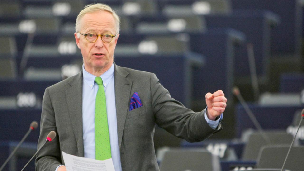 Gunnar Hökmark europarlamentariker (M) deltar i förhandlingarna om en bankunion. Arkivbild