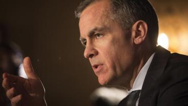 Den brittiska centralbankschefen Mark Carney. Arkivbild.
