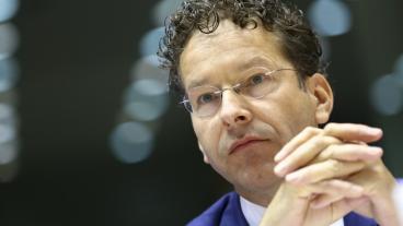 Eurogruppens ordförande Jeroen Dijsselbloem under tisdagens utfrågning.