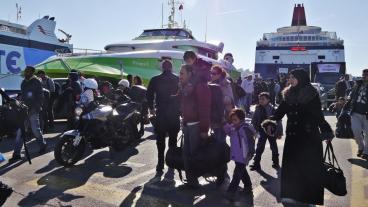 I princip alla migranter som kommit till Grekland ska skickas tillbaka till Turkiet. Arkivbild