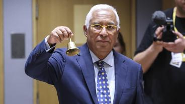 Europeiska rådets ordförande António Costa leder vanligtvis EU-toppmötena. Arkivbild.