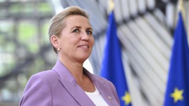 Danmarks socialdemokratiska statsminister Mette Frederiksen. Arkivbild.