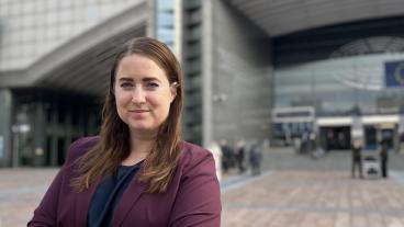 Centerpartiets toppkandidat för EU-valet, Emma Wiesner, vill ha en hårdare klimatpolitik och en enklare jordbrukspolitik efter valet.