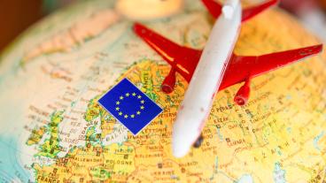 Flygsektorn står för 2-3 procent av utsläppen av koldioxid globalt. I EU är andelen 3,7 procent. Arkivbild.