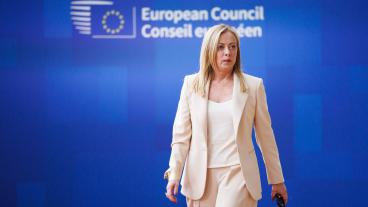 Italiens premiärminister Giorgia Meloni