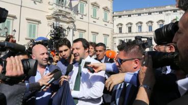 Matteo Salvini skyller brokatastrofen i Genua på EU:s budgetregler.