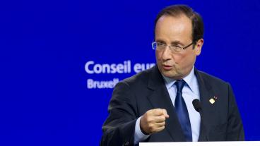 Frankrikes president Francois Hollande vill se ett Europa i flera hastigheter. Arkivbild.