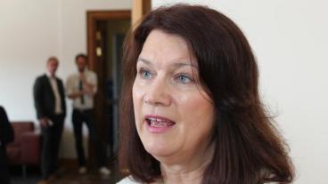 EU- och handelsministern Ann Linde vill att Sverige spelar en nyckelroll i EU-samarbetet. Arkivbild.