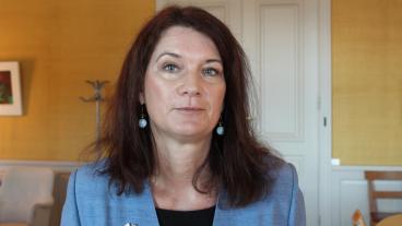 EU-och handelsminister Ann Linde (S). Arkivbild.