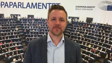 Europaparlamentarikern Fredrick Federley (C) om de viktigaste EU-frågorna i riksdagsvalet.