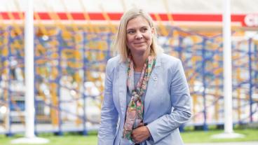 Finansminister Magdalena Andersson (S) vill inte genomföra någon av EU-kommissionens rekommendationer för att minska svenskarnas skulder. 