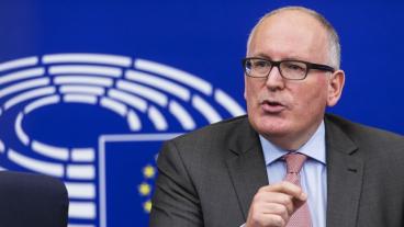 EU:s kommissionens förste vice ordförande Frans Timmermans.