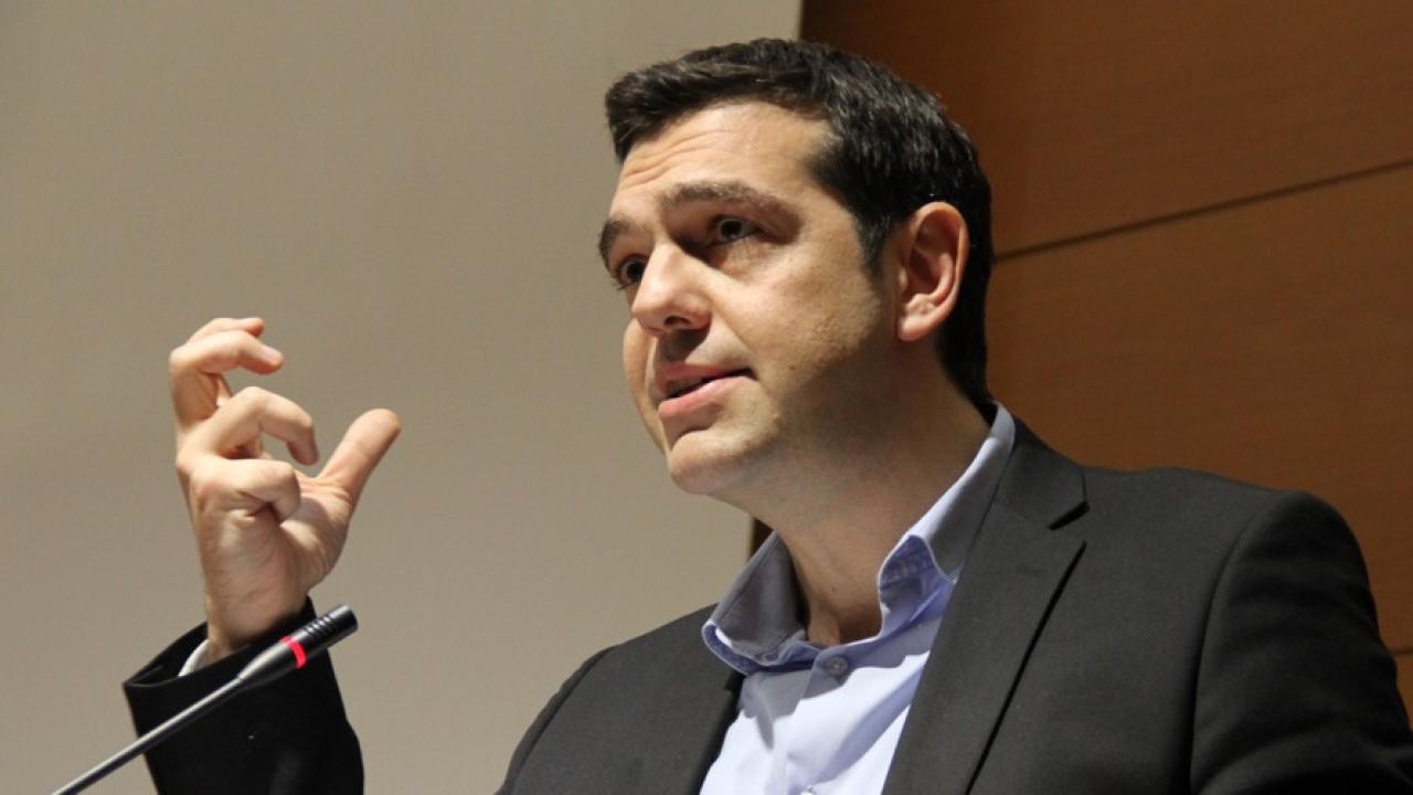 Den grekiske premiärministern Alexis Tsipras. Arkivbild.