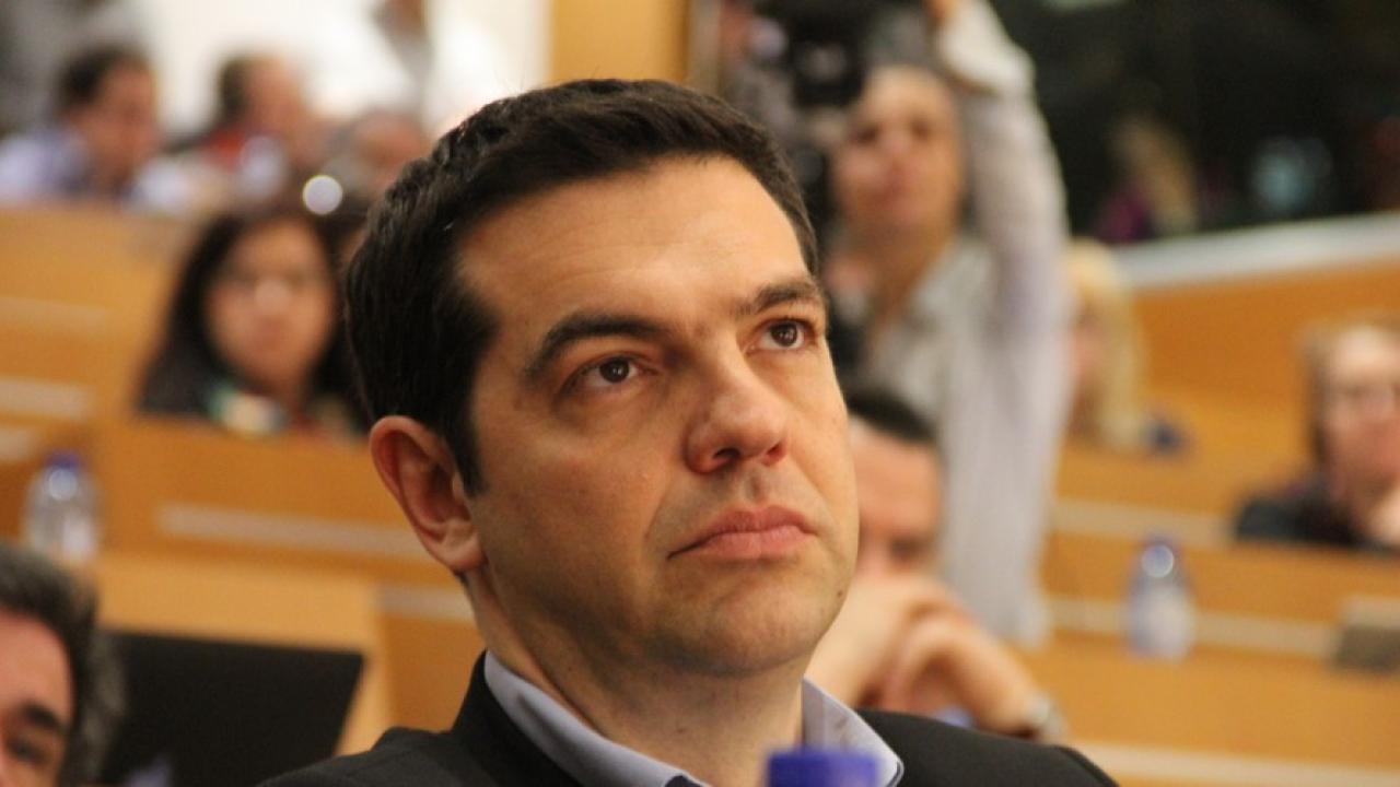 Premiärminister Alexis Tsipras. Arkivbild.
