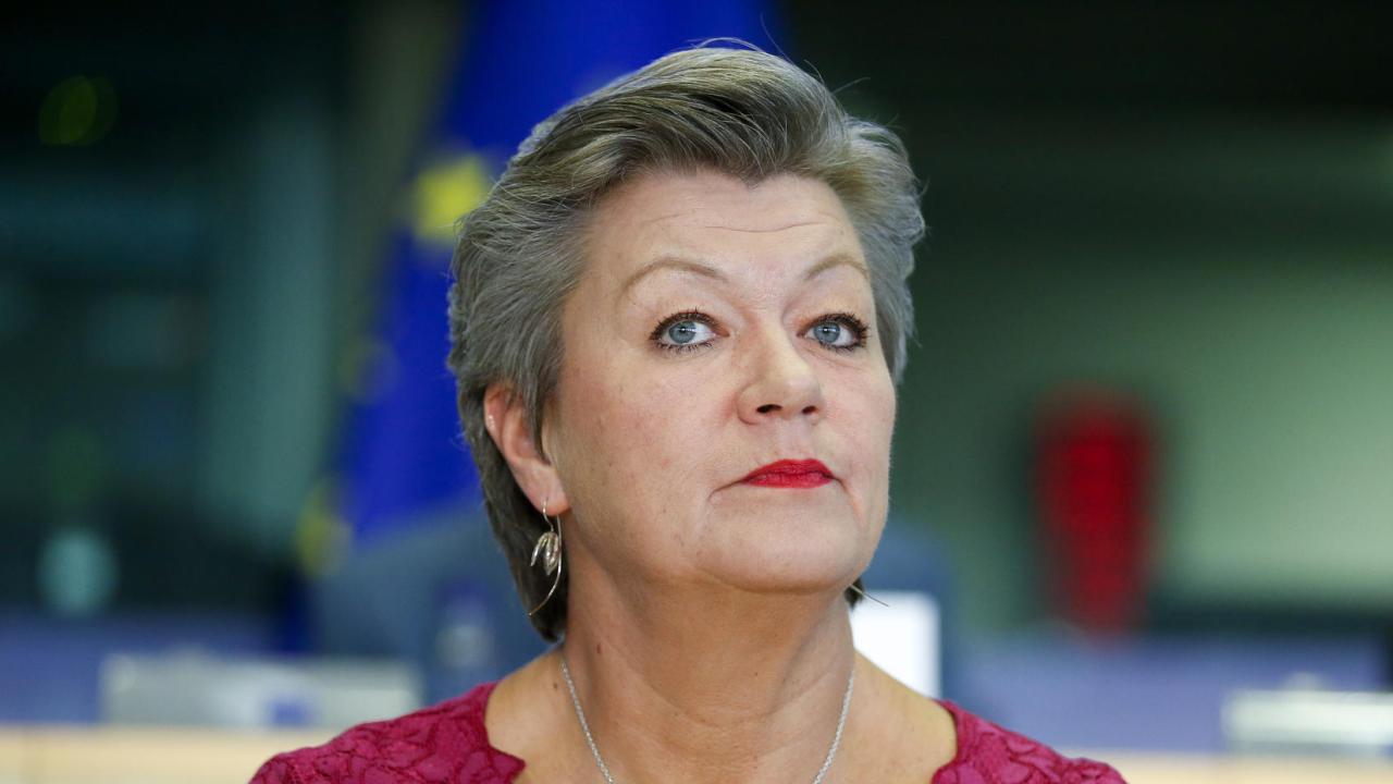 Ylva Johansson måste återkomma med skriftliga svar på Libe-utskottets frågor. 