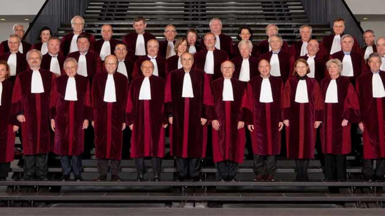 Domarna i EU-domstolen. Arkivbild. 