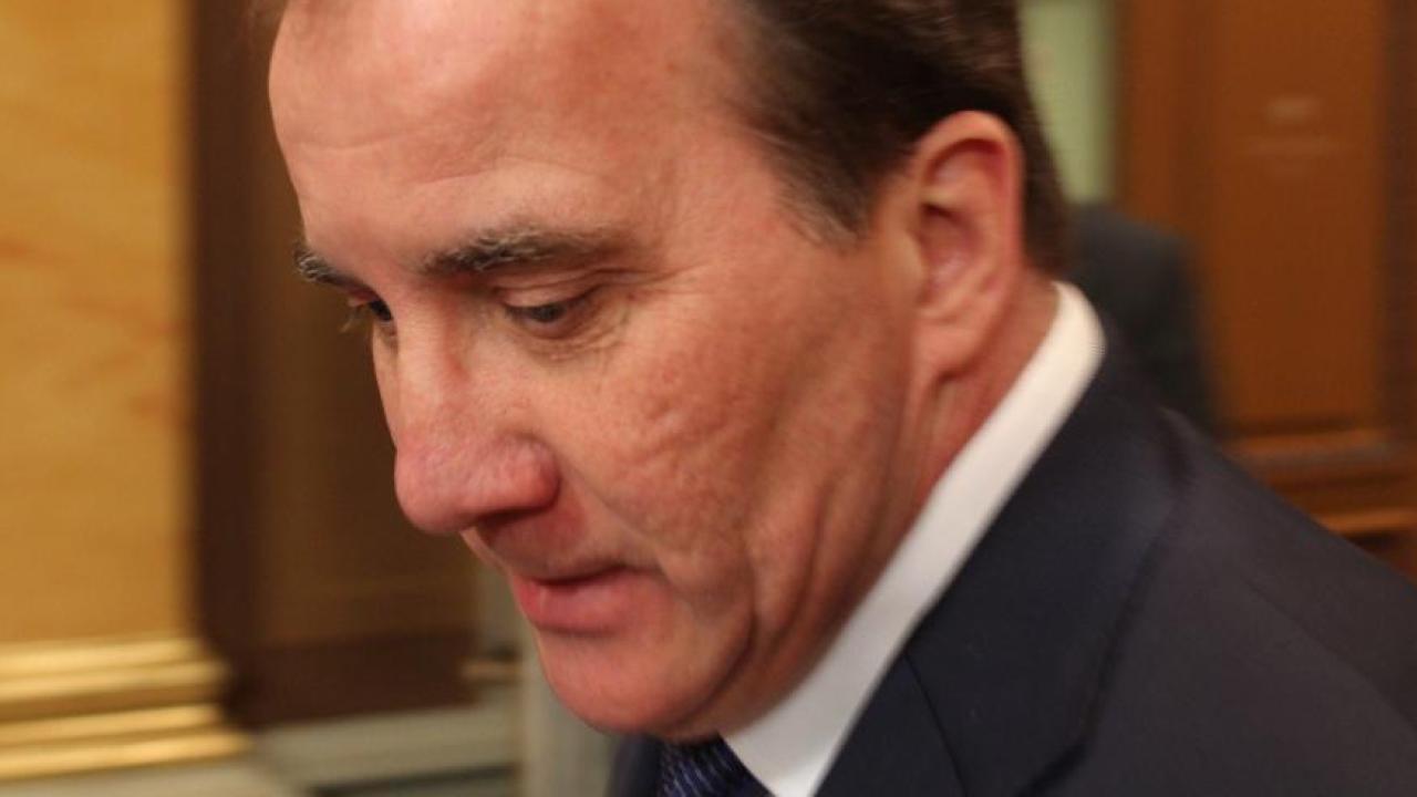 Statsminister Stefan Löfven (S).