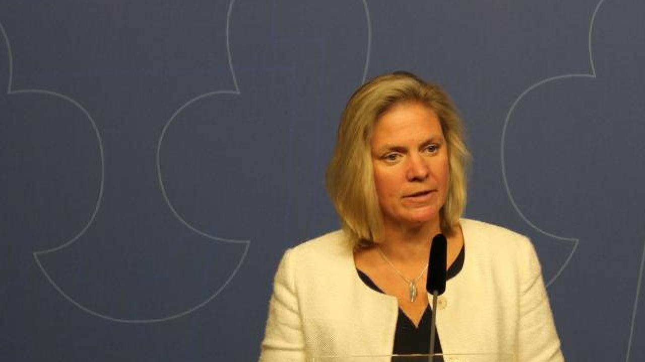 Finansminister Magdalena Andersson. Arkivbild.