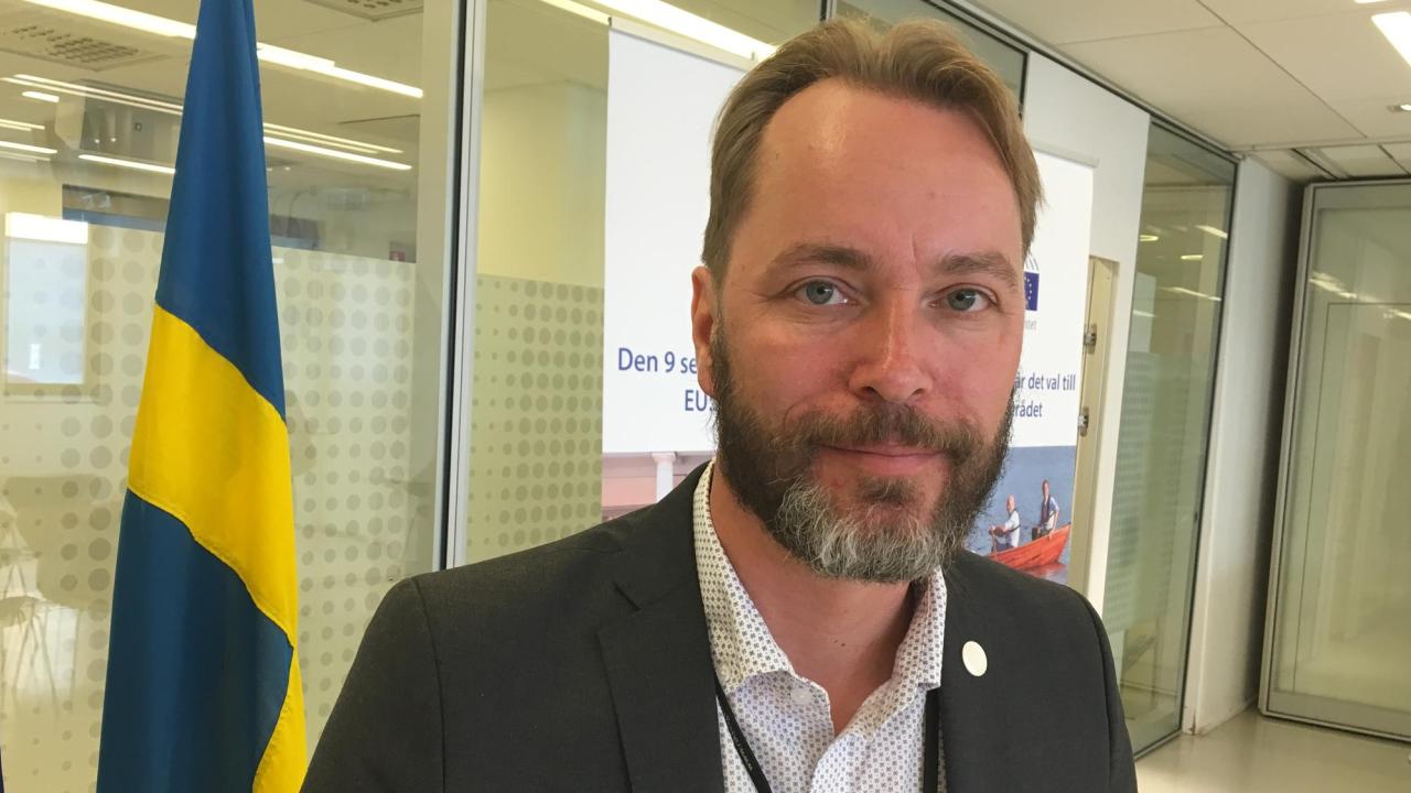 Jonas Eriksson, MP, är ordförande i riksdagens EU-nämnd.