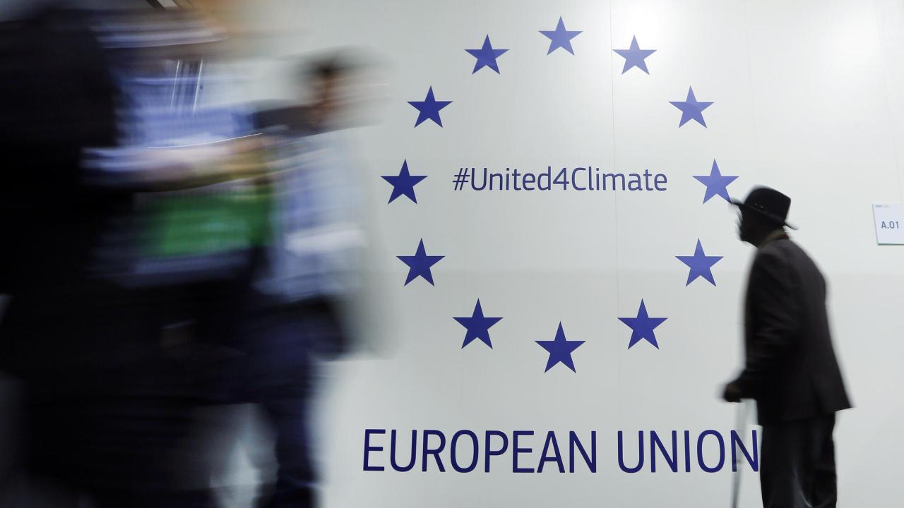 EU:s nya mål är att 30 procent av unionens långtidsbudget ska gå till klimatåtgärder. Arkivbild.