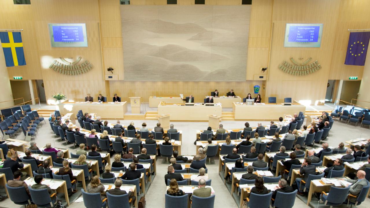 Endast ett fåtal av motionerna i riksdagen blir verklighet.