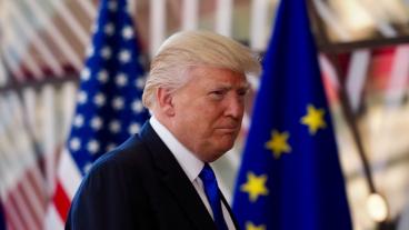 I veckan fick EU en nygammal politisk spelare och motståndare att förhålla sig till: president Donald Trump.