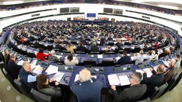 Den 6-9 juni hålla val till Europaparlamentet i den 27 medlemsländerna. Arkivbild.