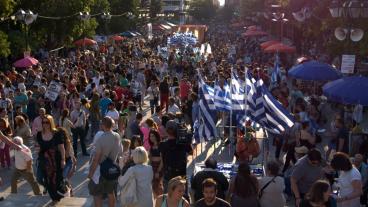 Syntagmatorget i Aten. Arkivbild.