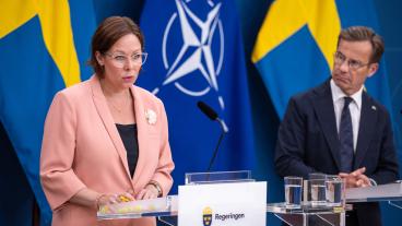 Utrikesminister Maria Malmer Stenergard (M) och statsminister Ulf Kristersson (M) åker tillsammans med försvarsminister Pål Jonson (M) i nästa vecka till Natotoppmötet i Ankara.