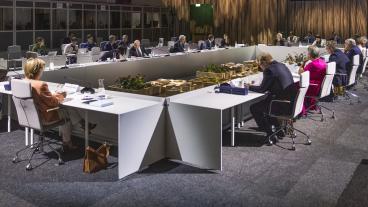 Representanter från EU och USA träffas två gånger per år för att diskutera justitie- och inrikesfrågor.