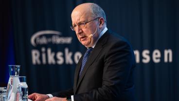 EU:s försvarskommissionär Andrius Kubilius i Sälen: Vi måste bygga upp Europas självständighet.