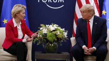 USA har ett betydande handelsunderskott med EU-länderna. Arkivbild.