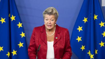 EU:s inrikes- och migrationskommissionär Ylva Johansson har gett den polske utrikesministern till den 3 oktober att svara på hennes elva frågor. Arkivbild.