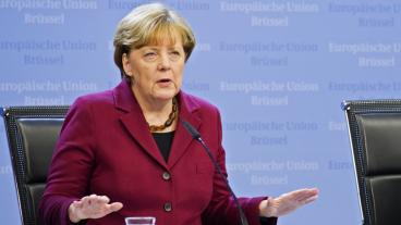 Tysklands förbundskansler Angela Merkel. Arkivbild.