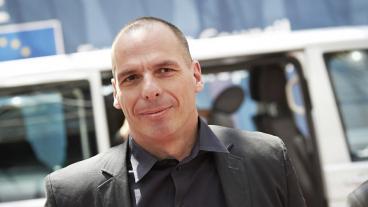 Tillsammans med fem medarbetare tog den tidigare grekiske finansministern Yanis Varoufakis fram planen. Arkivbild.