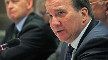 Statsminister Stefan Löfven (S) ägnade mycket tid åt Ukrainafrågan och TTIP vid onsdagens EU-nämndsmöte i riksdagen. Statsminister Stefan Löfven (S) ägnade mycket tid åt Ukrainafrågan och TTIP vid onsdagens EU-nämndsmöte i riksdagen.