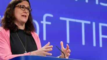 Handelskommissionär Cecilia Malmström.