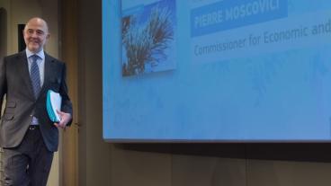 EU:s ekonomikommissionär Pierre Moscovici.