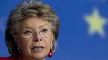 EU-kommissionär Viviane Reding vill ha kvotering i styrelserna i EU.