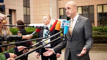 Statsminister Fredrik Reinfeldt . Arkivbild.