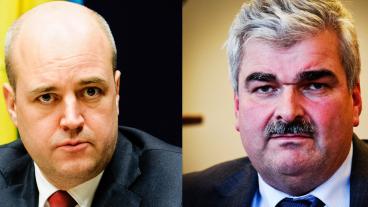 Fredrik Reinfeldt (M) måste komma överens med Håkan Juholt (S) för att ett svenskt deltagande ska kunna komma på tal.