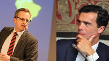 Mikael Damberg, Swedish Minister for Enterprise and Innovation and Sandro Gozi, Secretary to the Italien Prime Minister.